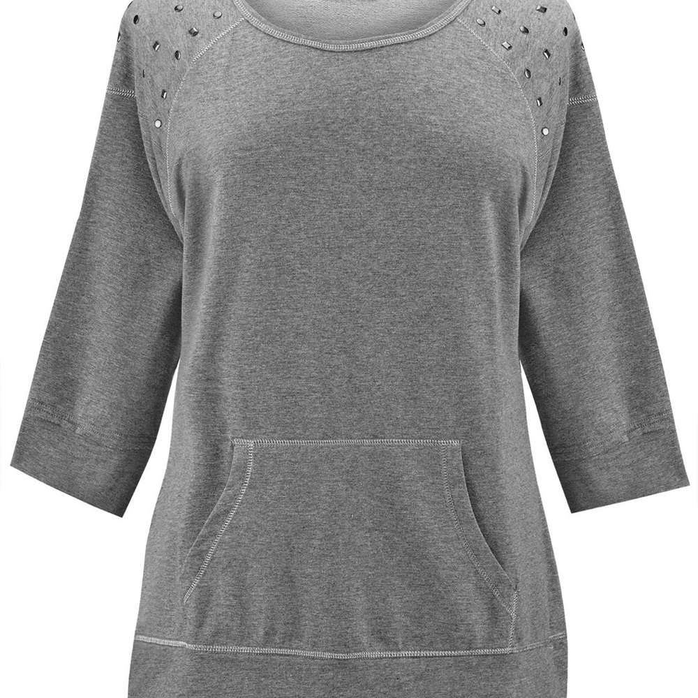 Avenue 22/24 studded sweatshirt